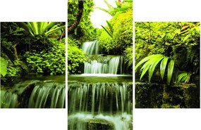 Obraz - Indonézske vodopády (90x60 cm)