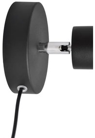 Nástenné bodové svietidlo TUNE 1xE27/20W/230V čierna