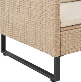 InternetovaZahrada Ratanová zostava Santorini - krémová