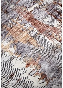 Sivý koberec 200x290 cm Malard Copper Gold – Elle Decoration