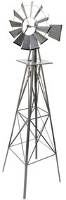 Veterný mlyn striebristo sivá, 245 cm