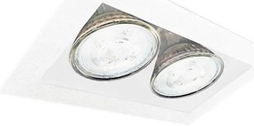 Brosline 3035 - Podhľadové svietidlo CAGE 2xGU10/10W/230V biele