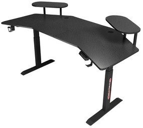 Herný stôl s podsvietením BR03 čierny 160 cm