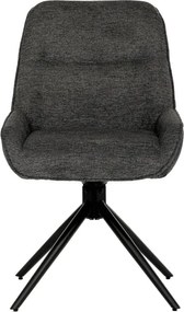 Jedálenská stolička sivá HC-535 GREY2
