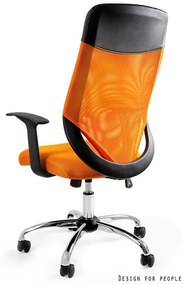 UNIQUE Kancelárska stolička Mobi Plus - oranžová