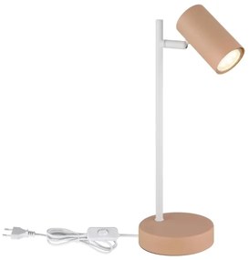 Globo 57911TP - Stolná lampa ROBBY 1xGU10/5W/230V oranžová