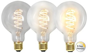 Teplá LED/filamentová žiarovka so stmievačom E27, 4 W Spiral Filament – Star Trading