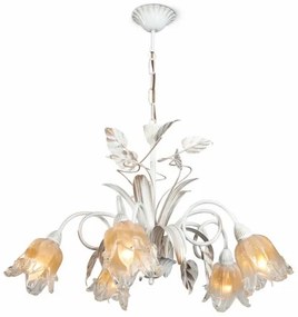 Luster na reťazi LUCIA 5xE14/40W/230V