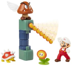Super Mario Herná sada Lava s figúrkami, 6 cm