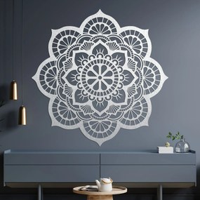 SENTOP | Drevená dekorácia na stenu mandala symbolika lotosový kvet I SENTOP PR0204
