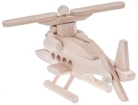 Vulpi Eko drevená hračka Natural - vrtulník