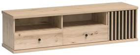 TV stolík Koli C-06 - dub artisan / čierna