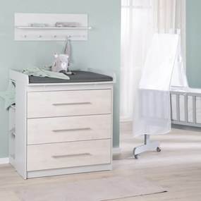 Prebaľovacia podložka 75x85 cm Graphite gesteppt – Roba