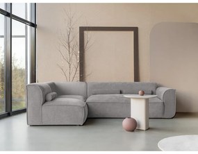 Svetlosivá rohová pohovka (ľavý roh) Flex Felix – Miuform