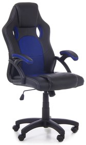 Kancelárske kreslo Speed, čierna / modrá