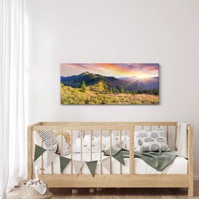 Obraz - Lesná krajina (120x50 cm)