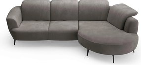 XXXLutz ROHOVÁ SEDAČKA, textil, grafitová Sit & More - Sedačky - 000144018512