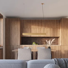 Sollux SL.1396 - LED Luster na lanku SPARK 1xG13/8,5W/230V zlatá