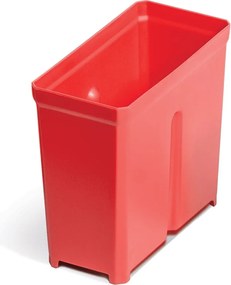 Súprava 10 plastových boxov na náradie TIGER BOX 10,5x5x9,7 cm červená