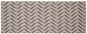 Behúň Floorlux 20586 strieborný / čierny