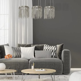 Závesné LED svietidlo Cascata, 1x LED 54w, 3000k, ch