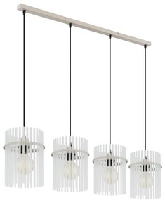 Globo 15698-4HB - Luster na lanku GORLEY 4xE27/60W/230V
