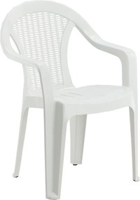 Garden Line ZÁHRADNÁ STOLIČKA 56 x 42 x 78 CM BIELA