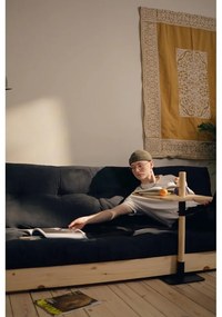 Modrá menčestrová rozkladacia pohovka 244 cm Base – Karup Design