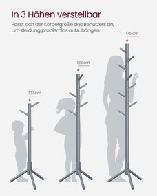 Stojanový vešiak RCR04GY