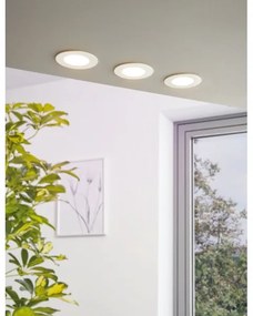 Eglo 98212 - LED stmievatelné zapustené stropné svietidlo FUEVA-A LED/5W/230V + diaľkové ovládanie