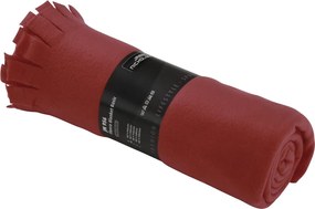 Daiber Fleecová deka 130x170 cm JN956 - Vínová | 130 x 170 cm