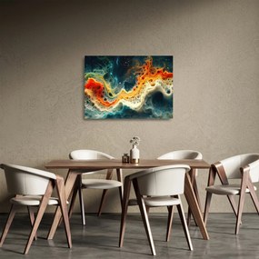 Sklenený obraz - Moderné abstrakcie (70x50 cm)