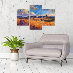 Obraz - Olejomaľba krajiny (90x60 cm)