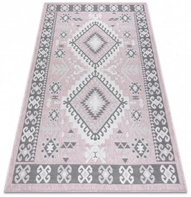 Kusový koberec Aztec ružový 140x190cm