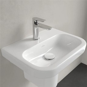 VILLEROY &amp; BOCH Architectura závesné umývadielko s otvorom, bez prepadu, 500 x 380 mm, biela alpská, 43735101