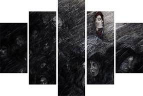 Obraz - Smútok a odriekanie (150x105 cm)