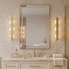 Toolight Toolight, LED nástenné svietidlo, 9W, 500lm, 4000K, G149-3W, zlatá matná, OSW-04705