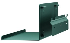 Poličky na stenu JOANNE 400 mm, Modern: fľašková zelená