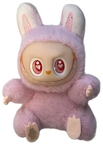 Plyšová figúrka v štýle LABUBU monster - růžová