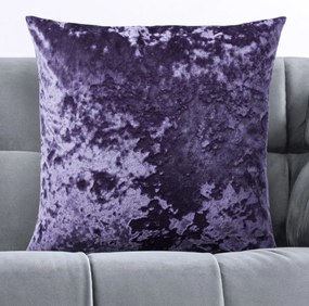 Biante Zamatová obliečka na vankúš Diana DI-006 Tmavo fialová 50 x 60 cm