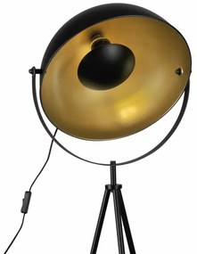 Stojacia lampa MATYLDA 1xE27/20W/230V čierna/zlatá