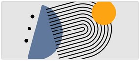 Obraz - Minimalistická abstrakcia N⁰2 (120x50 cm)