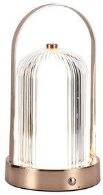 V-Tac LED Stmievateľná stolná lampa LED/1W/5V 3000-6000K 1800 mAh meď 7991