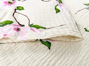 Áčko a.s. Ružomberok Krepové návliečky MAGNÓLIA Champagne