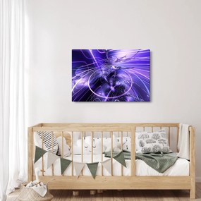 Obraz technické abstrakcie (90x60 cm)
