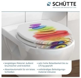 Schütte WC doska s pomalým spúšťaním (Farebné kamene)  (100335885)