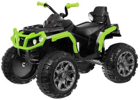 RAMIZ ELEKTRICKÁ ŠTVORKOLKA - QUAD - ATV - 2.4G - ČIERNO ZELENÁ - 2 x 45W - 12V/7Ah - 2023