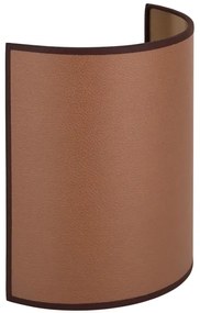 Brilagi - Nástenné svietidlo SEMI 1xE27/15W/230V pr. 20 cm hnedá
