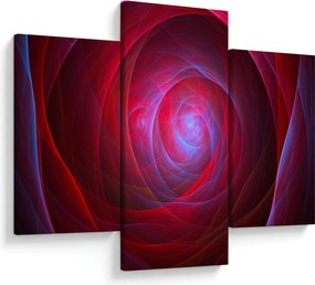 Abstraktný obraz očí (90x60 cm)