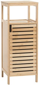 Polička do kúpeľne Sicela 1, bambus